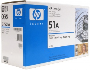 Тонер-картридж HP Q7551A LJ-P3005/M3035, (o) (6500 стр.)
