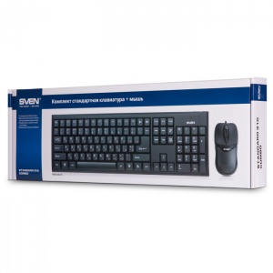 Клавиатура + мышь  SVEN Standard 310 Combo черный