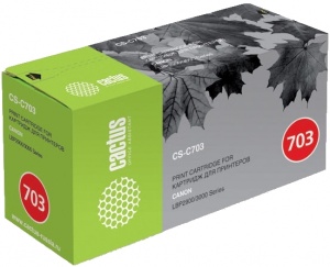 Картридж Cactus тип 703 для принтеров Canon LBP2900/LBP3000 2000cтр