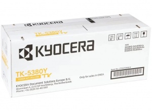 Тонер-картридж TK-5380Y 10 000 стр. Yellow для Kyocera ECOSYS PA4000cx, MA4000cix, MA4000cifx
