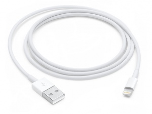 Кабель Apple USB-Lightning белый 1м для Apple iPhone