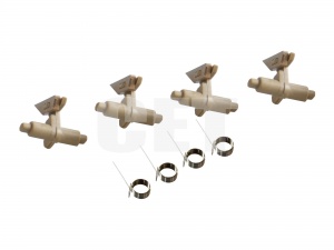 Сепаратор тефлонового вала с пружиной 2A820360 для KYOCERA FS-1000/1010/1018/1020/1030D/1100/1300D (