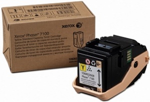 Тонер-картридж Xerox Phaser 7100 Yellow 4500стр. (o)