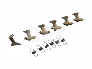 Сепаратор тефлонового вала с пружиной 2C920190 для KYOCERA KM-2540/2560/3040/3060 (CET), CET7827