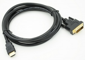Кабель  HDMI-DVI 19M-19M  2.0м
