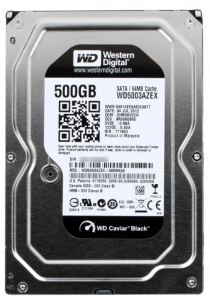 HDD 500Gb SATA Western Digital Original Black (7200rpm) 64Mb 3.5"