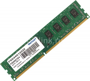 DIMM  DDR3 4Gb 1333MHz Patriot