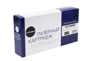 Картридж Samsung CLP-360/365/368/CLX-3300/3305/3307 (NetProduct) CLT-K406S, BK