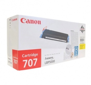 Картридж  Canon LBP5000/ LBP5100 Type 707 Black 2500 стр. (o)