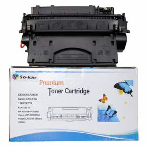 Тонер-картридж So-kar CE505X/CRG 519/119/319/719 LJ 2055/Canon LBP6300/6650 (6500 стр.)