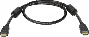 Кабель HDMI-HDMI 1.4, Defender, 1m, черный