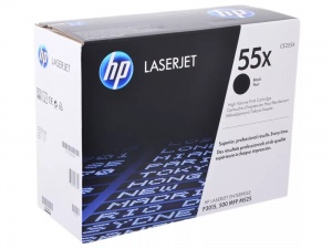 Тонер-картридж HP CE255XD LJ-P3015/P3015D/P3015DN/P3015x 12500стр (o) 2шт/уп