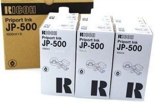 Чернила тип JP-500 (1000 гр) Ricoh Priport JP 5000 черные