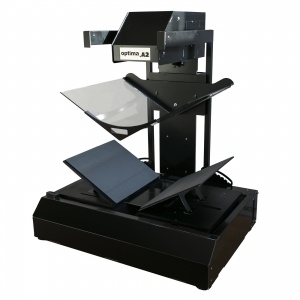 Книжный сканер Optima A2 UU (автомат) c фотокамерой Canon R