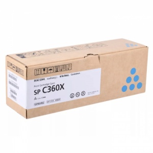 408251 Картридж Ricoh /SP C360X/ голубой (9К) для SP C361SFNw
