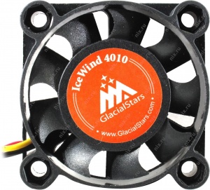 Вентилятор Glacialtech IceWind GS4010 40x40x10mm 3-pin 4-pin (Molex)26dB Bulk