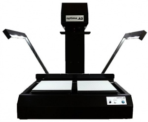 Книжный сканер Optima A2 PT (ручной) c фотокамерой  Canon R