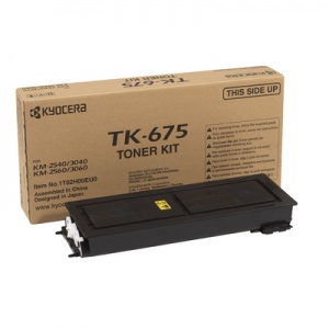 Тонер-картридж Kyocera ТК-675 для  KM-2540, KM-2560, KM-3040, KM-3060, Ресурс 20000 стр.